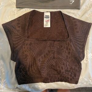 Gymshark Women's Square Neck Crop Top